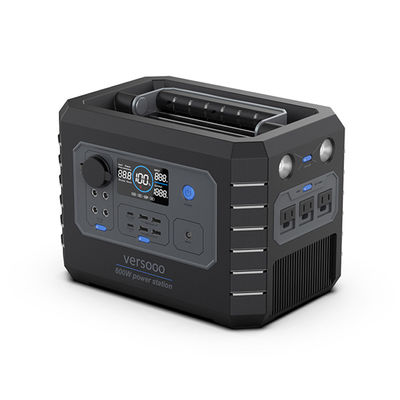 calidad  Type C portable power station 600w 110v 220v solar power station portable backup portable home camping lifepo4 battery fábrica