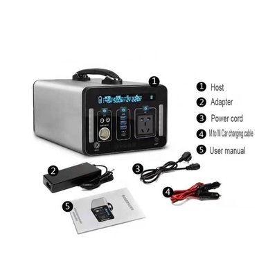 Home Portable 1000w Lithium Polymer Battery Solar Power Station