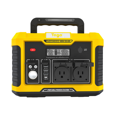 Portable Power Bank Outdoor Activities Generator Home Camping Fishing Emergency Battery Backup Power 500W 600W