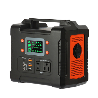 With Display 2021 New Portable Solar Generators 300W 500W 1000W Batteries 110V 220V Flashlight Inverter Power Banks
