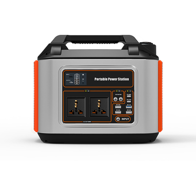 Solar Rechargeable/High Capacity/Waterproof Solar Power Station Backup UPS Generator Hot Selling Wireless Charging Lithium Battery 500w 1000w For Outdoor Backup Power