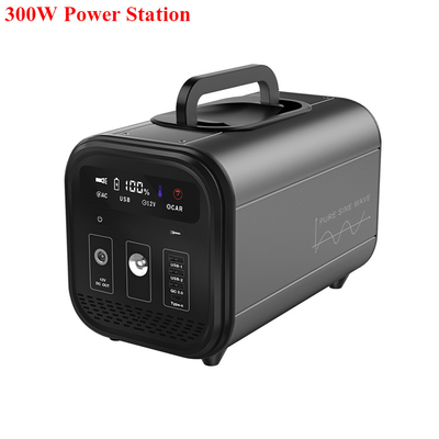 Type C Lifepo4 Power Station Camping Backup Generator 300Watt Home Outdoor Solar Power Banks Portable Power Station