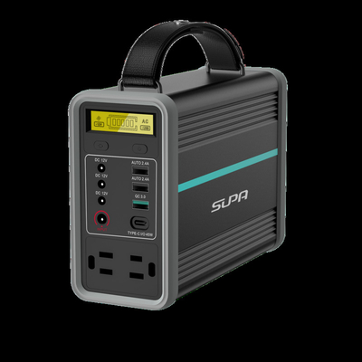Type C 320Wh 200W Lithium Battery Power Station Portable Power Bank Generator For Home Outdoor Camping